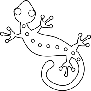 Lizard clip art - vector clip art online, royalty free & public domain