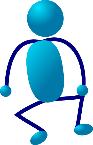Stick Man 9 clip art - vector clip art online, royalty free ...
