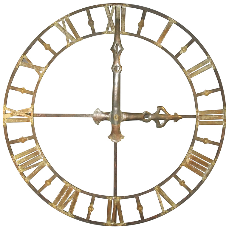 Large Clock Face at 1stdibs
