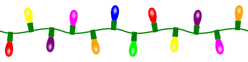Clipart - Animated Christmas Lights