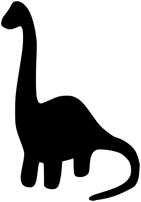 dinosaur silhouette clipart – Clipart Free Download