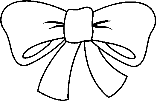 Clipart ribbon black and white
