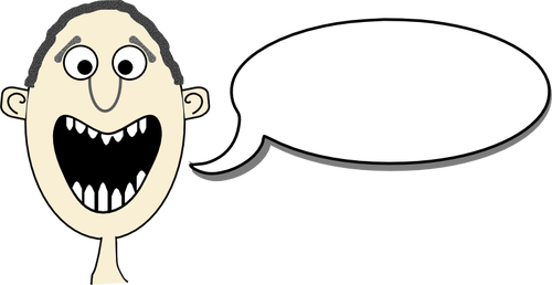 Color speech bubble vector illustration | Public domain vectors