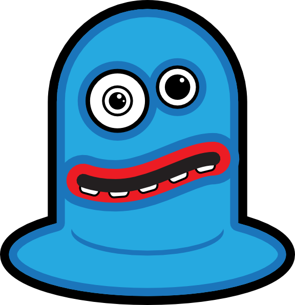 Cartoon Monsters 1 Clip Art - vector clip art online ...
