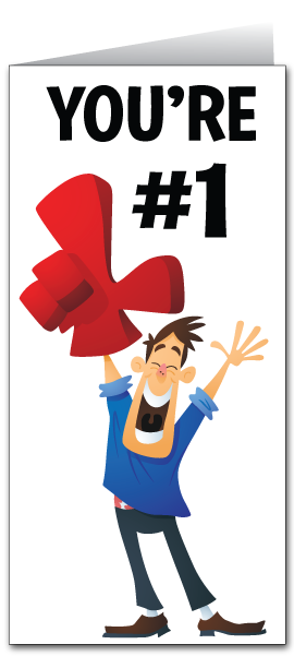 Thank You Cartoon Card [80031] : Harrison Greetings, Business ...