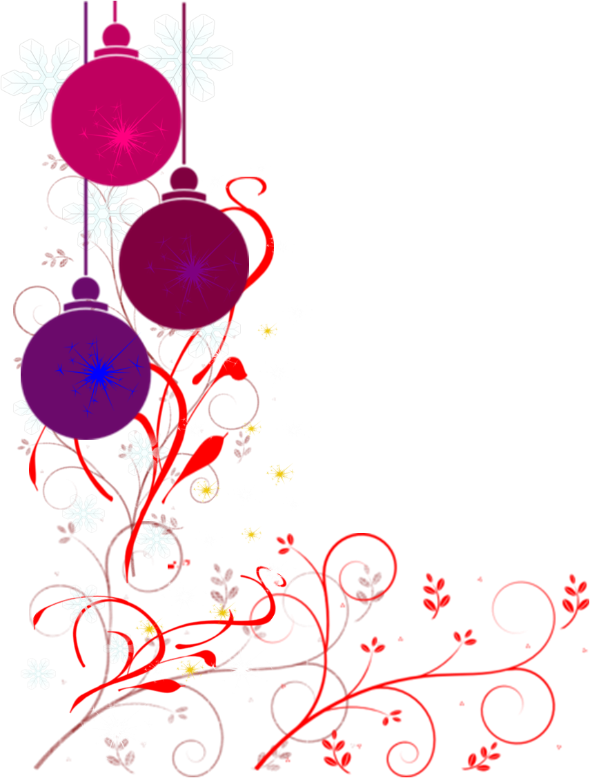 Christmas Clipart Corner Borders