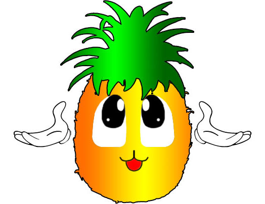 Cartoon Pineapples - ClipArt Best
