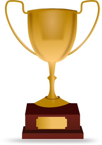 Racing trophy vector illustration | Public domain vectors
