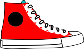 High Top Sneakers Clipart