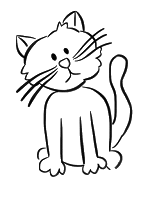 Sad Cat Clipart