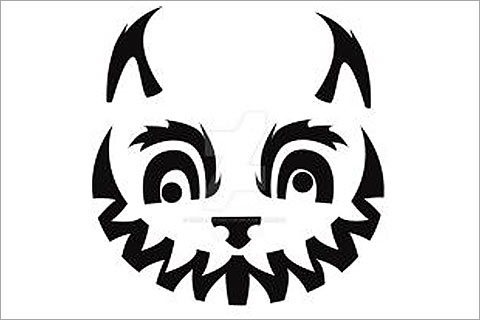 33 Hair-Raising Cat Pumpkin Stencils for a Sinister Halloween ...