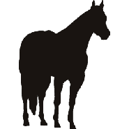 Horses - Western - Shapes - Stencils