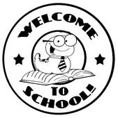 Back To School Clip Art Black And White - Free ...