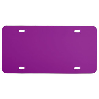 Text Template License Plates | Zazzle