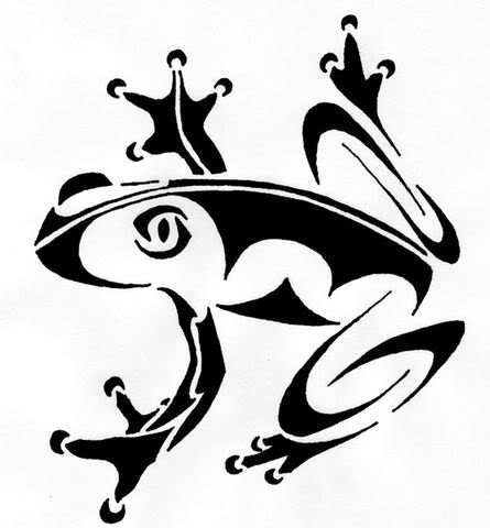 10 Beautiful Tribal Frog Tattoos | Only Tribal