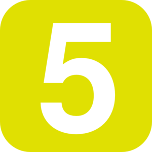 Number five clipart