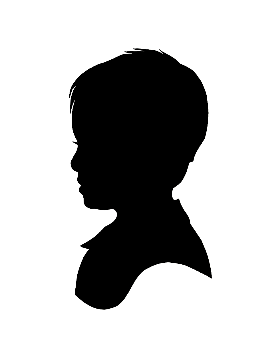 Original Silhouettes by Silhouette Artist Karl Johnson of Cutarts.
