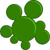 Free Clipart - Different colored splats | Splat.