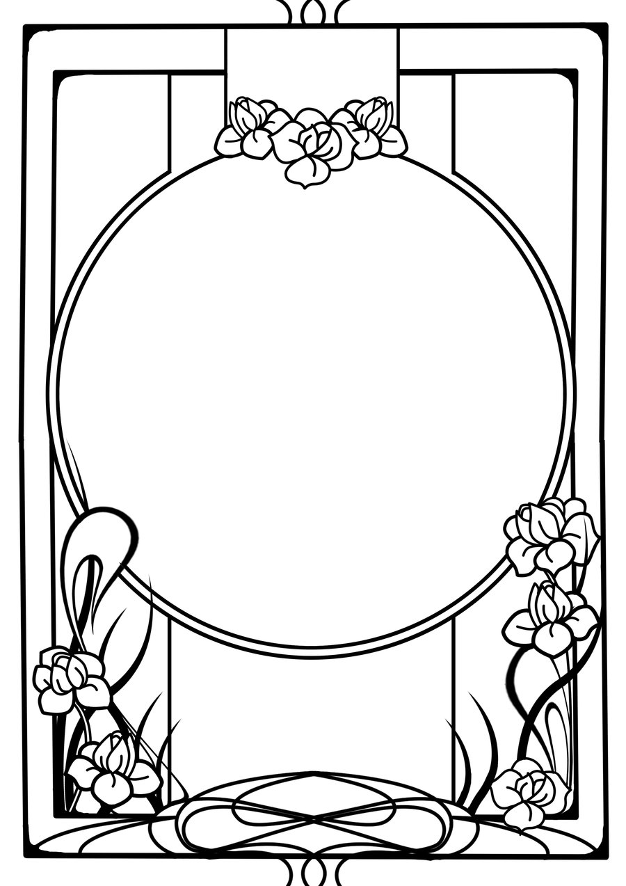 Art Nouveau Frame | Free Download Clip Art | Free Clip Art | on ...