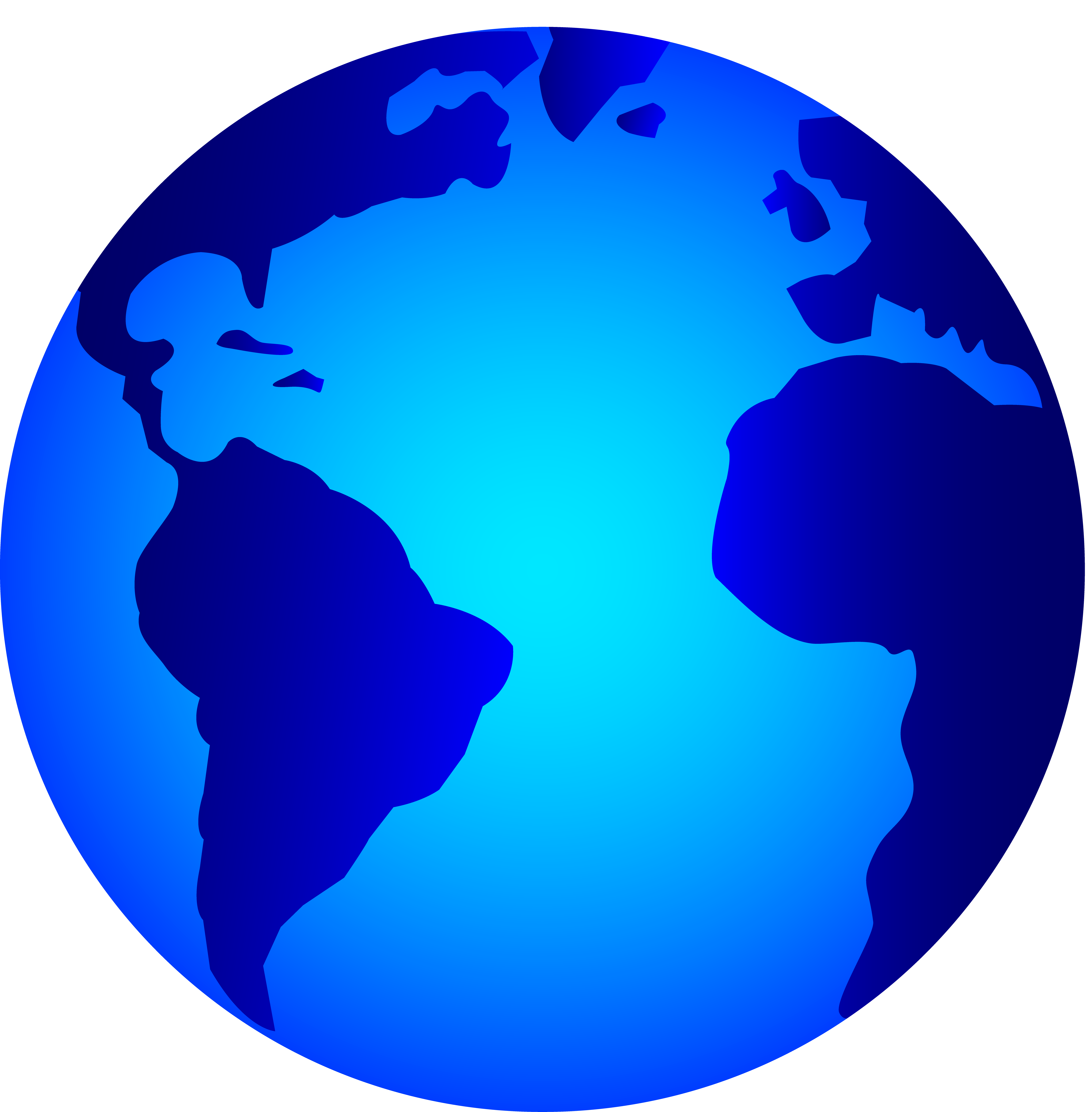 Free clipart of globes of the world