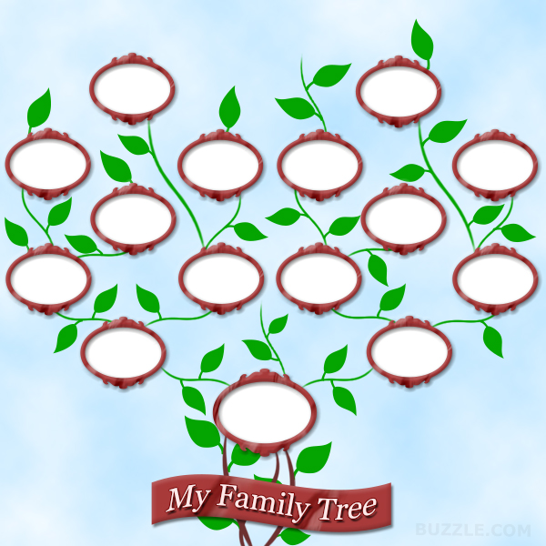Family Tree Templates for Children