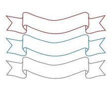 Banner Flag Template Clipart - Free to use Clip Art Resource