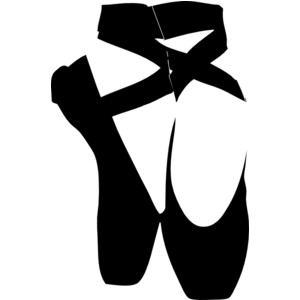 Ballet Shoes Clip Art - Tumundografico