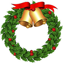 Free Christmas Wreaths Clipart - Christmas Clipart