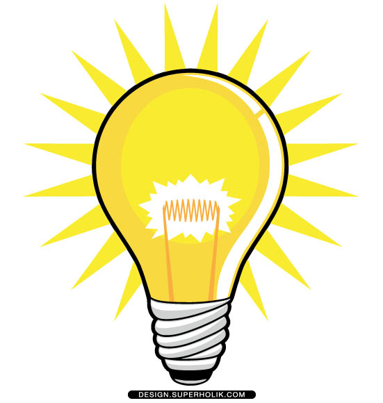 Light bulb pictures clip art