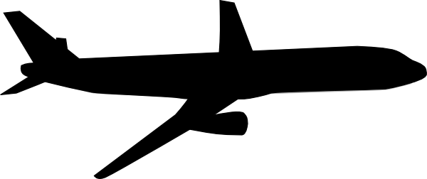 Airplane Clipart Black And White - Free Clipart Images