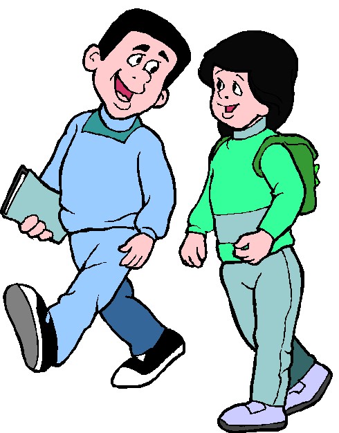 Dog Walking Clipart
