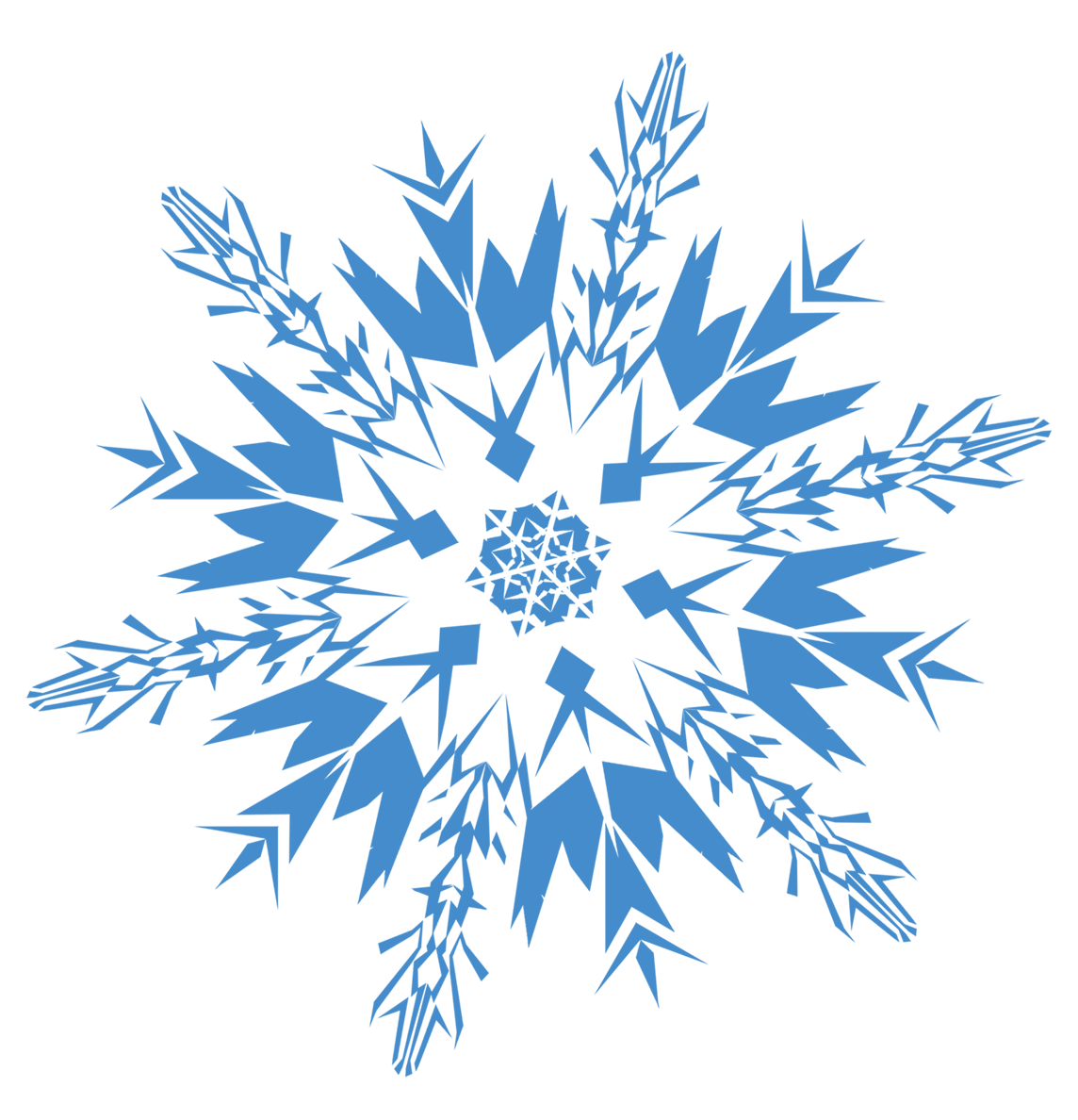 Download PNG image: Snowflake PNG image