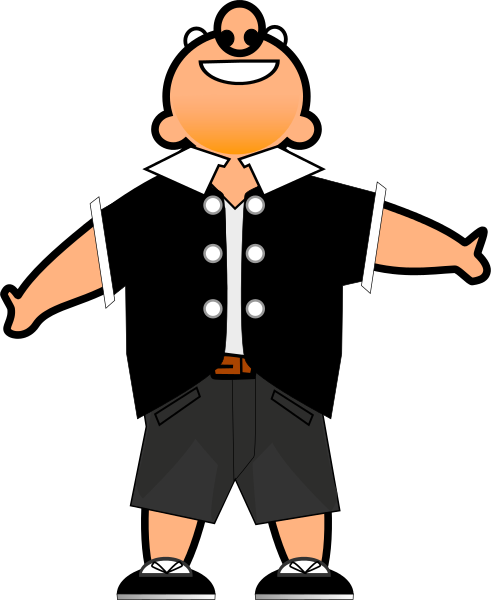 Happy Man Cartoon Clip Art Download