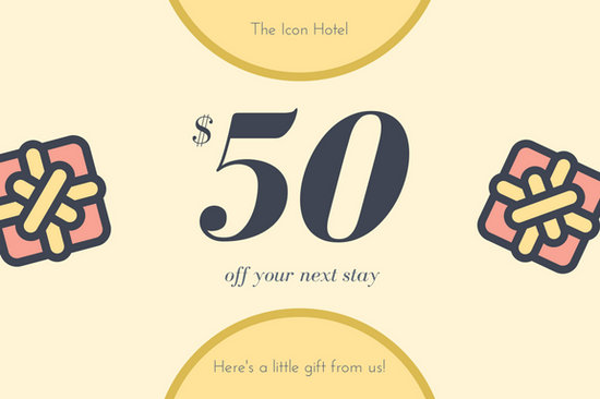 Hotel Gift Certificate - Templates by Canva
