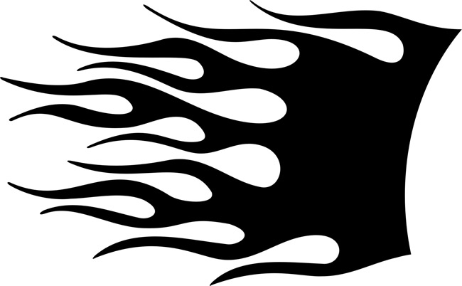 Best Photos of Flame Patterns Stencils - Flame Stencils, Flame ...