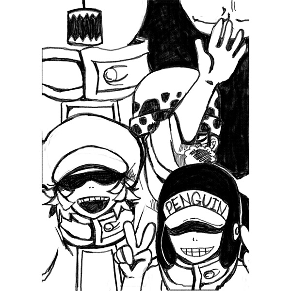 Doujinshi - ONE PIECE / Shachi &amp; Heart Pirates &amp; Law &amp; PENGUIN ...