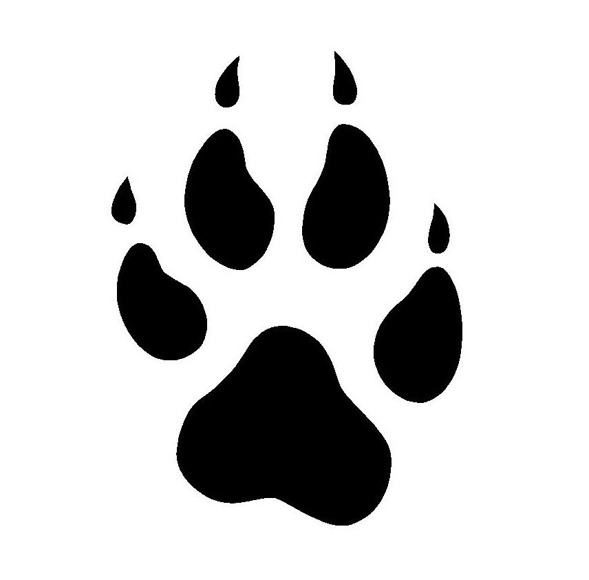 Paw Print Art | Free Download Clip Art | Free Clip Art | on ...