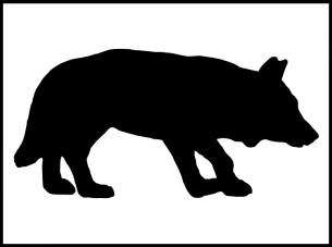 Wolf Stencil - ClipArt Best