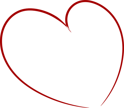 Cuore vettoriale clip arte disegnata a matita | Immagini ...