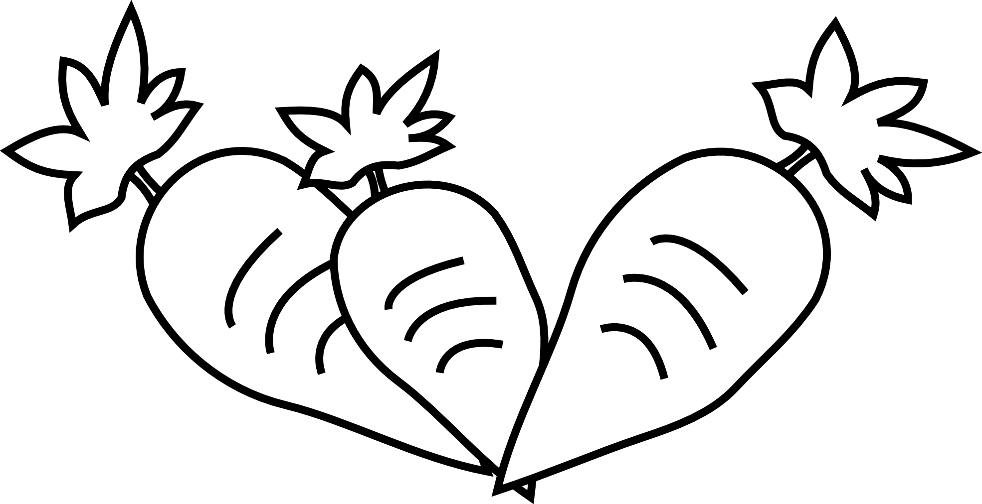 Line Drawings Of Vegetables - ClipArt Best