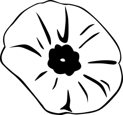 Outline Day Remembrance Rememberance Armistice Commonwealth Poppy ...