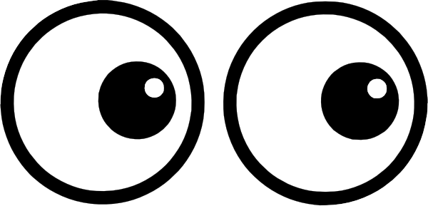 Cartoon Eyes Clip Art - vector clip art online ...