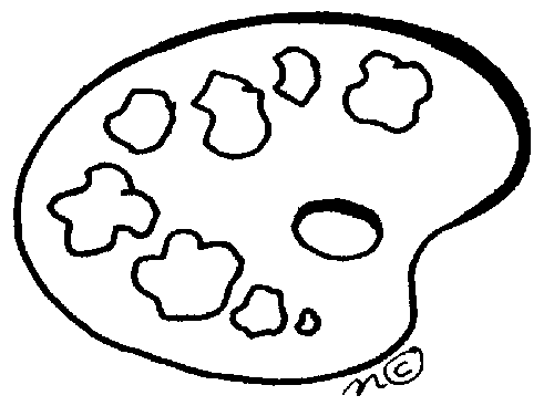 paint palette - Clip Art Gallery