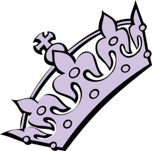 Lavendar Haley Tiara Princess Clip Art - vector clip ...
