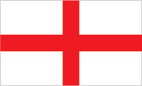 England, flag - vector image