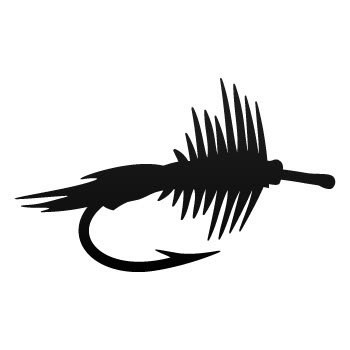 Fly Fishing Hook Vinyl Fishing Car Decal, Fishing Decals, Hunting ...