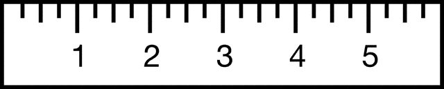 Six Inch Ruler | ClipArt ETC