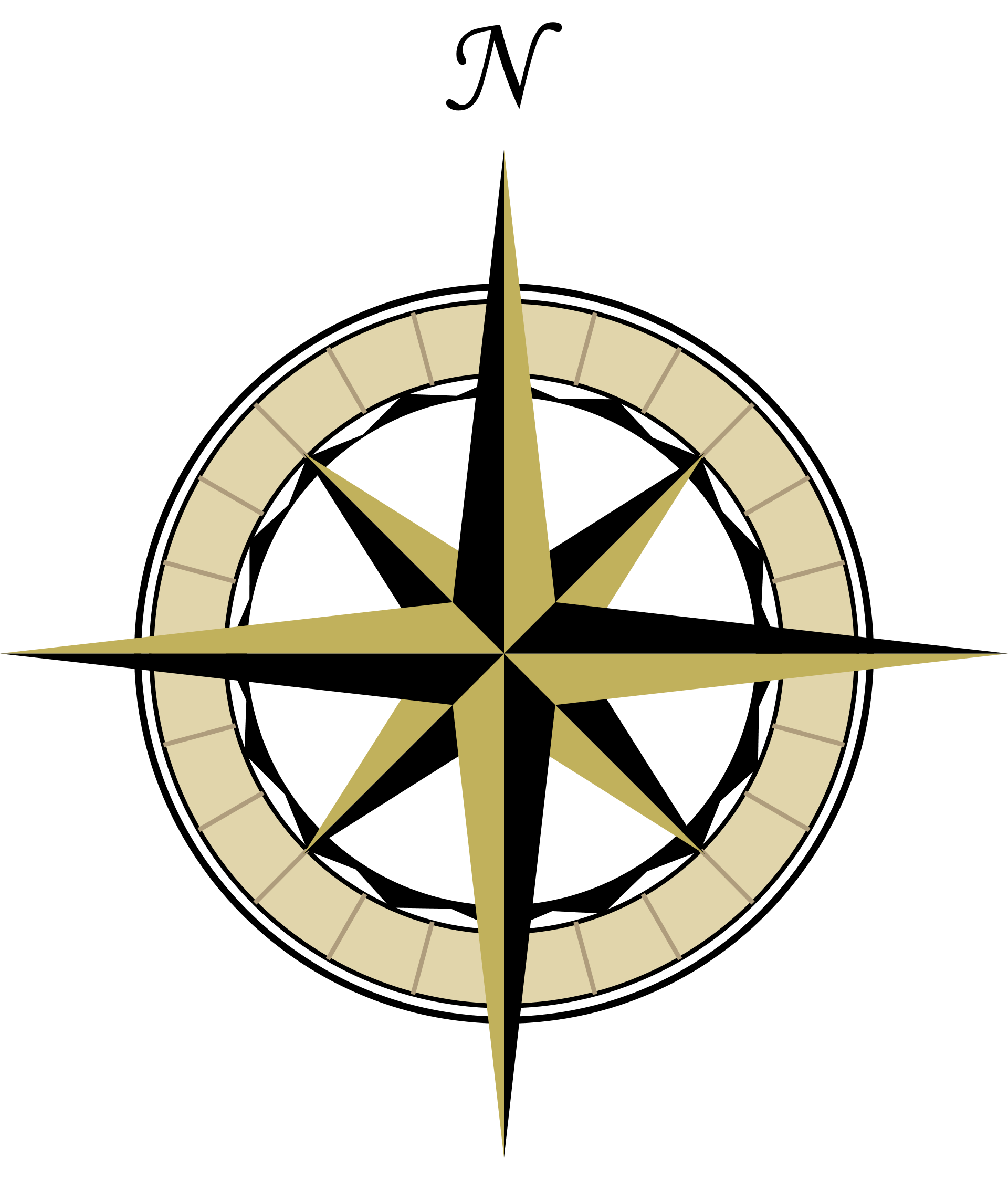 Clipart Compass Rose - ClipArt Best