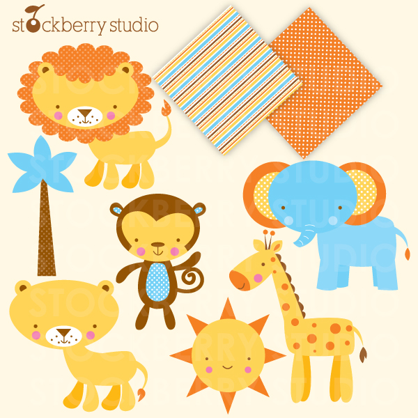 Jungle Animals Clipart