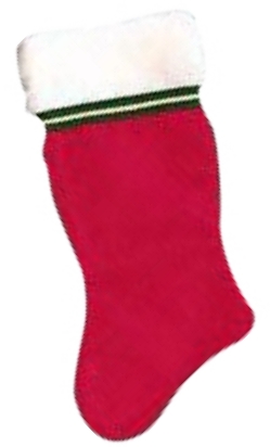 Printable Christmas Stocking Clipart Graphics